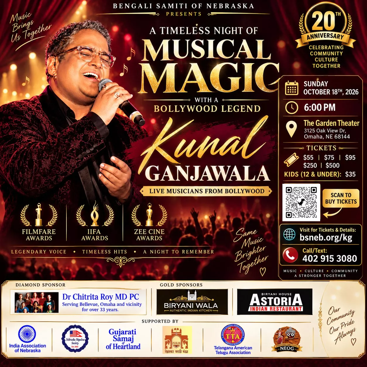Kunal Ganjawala Bollywood Concert image