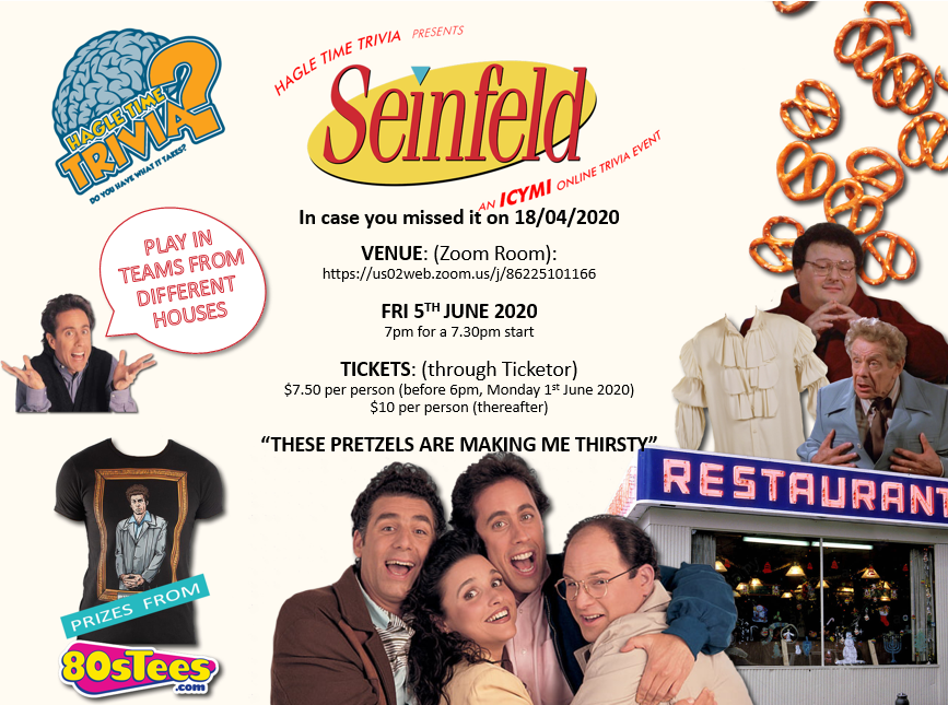 (ICYMI) Seinfeld Online Trivia image