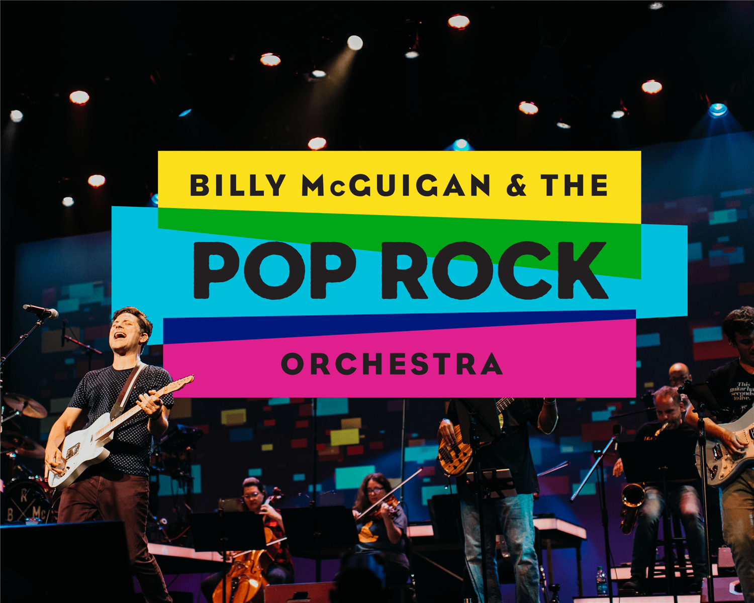 BILLY MCGUIGAN - THE POP ROCK ORCHESTRA image