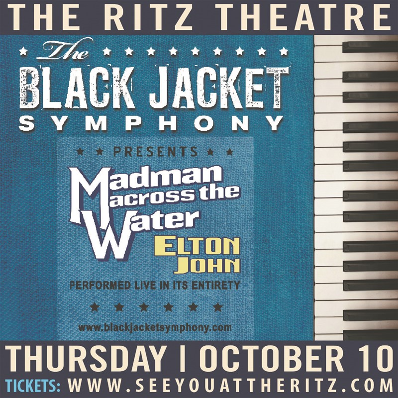 Get Information and buy tickets to The Black Jacket Symphony - Madman Across the Water - Elton John October 10, 2024 - 7:30 P.M. on Greenville Area Arts Council