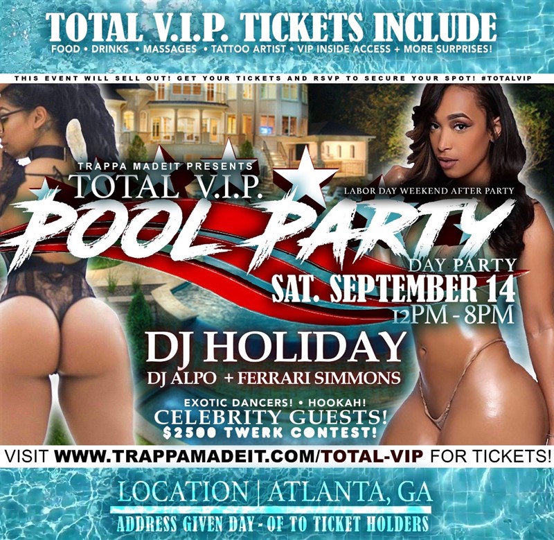 Total V.I.P Pool Party
