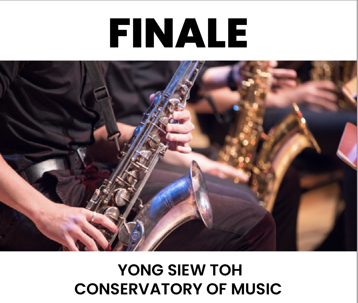 UWCSEA Dover - Finale 2024 Music on Jun 08, 19:00@Yong Siew Toh Conservatory of Music - Pick a seat, Buy tickets and Get information on UWCSEA Ticket Hub uwcsea