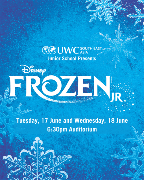 Get information, pick a seat & buy tickets toJS Musical - Frozen JR (Show 2) (00000078 - 2024/25) on Jun 18, 18:30 @UWCSEA East Auditorium | uwcsea
