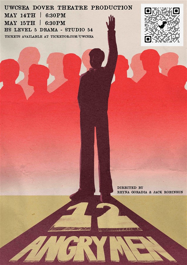 Get Information and buy tickets to Twelve Angry Men (Wednesday) Dover G11 Drama Production on UWCSEA Ticket Hub
