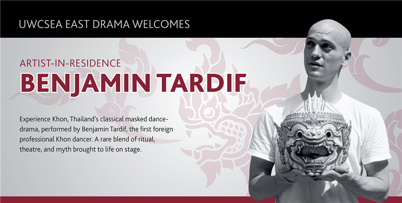 Get Information and buy tickets to Khon Performance by Benjamin Tardif  on UWCSEA Ticket Hub
