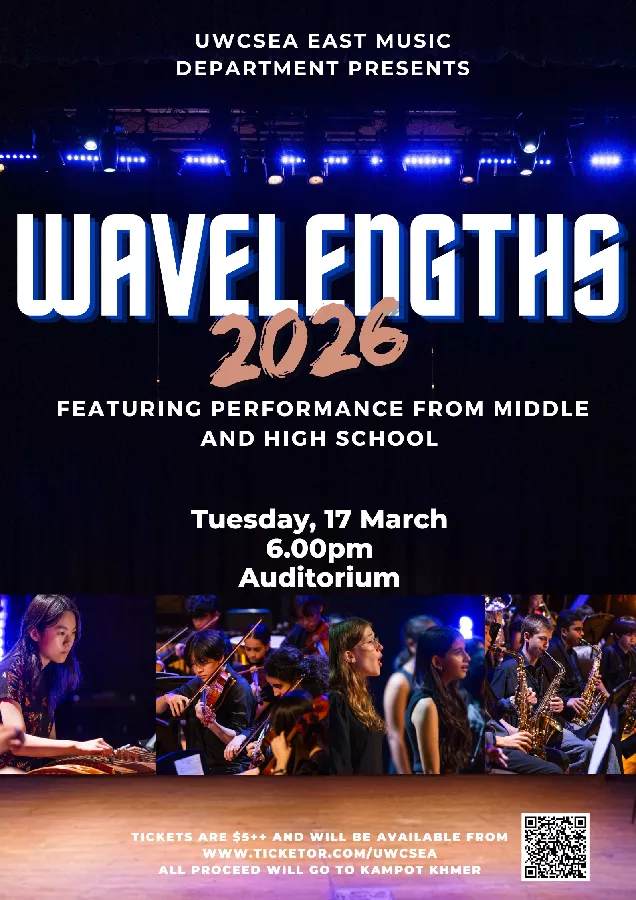 Get Information and buy tickets to East Music Presents : Wavelengths  on UWCSEA Ticket Hub
