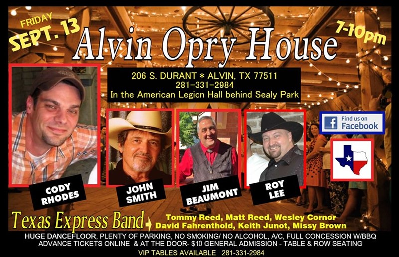 The Alvin Opry House at The American Legion