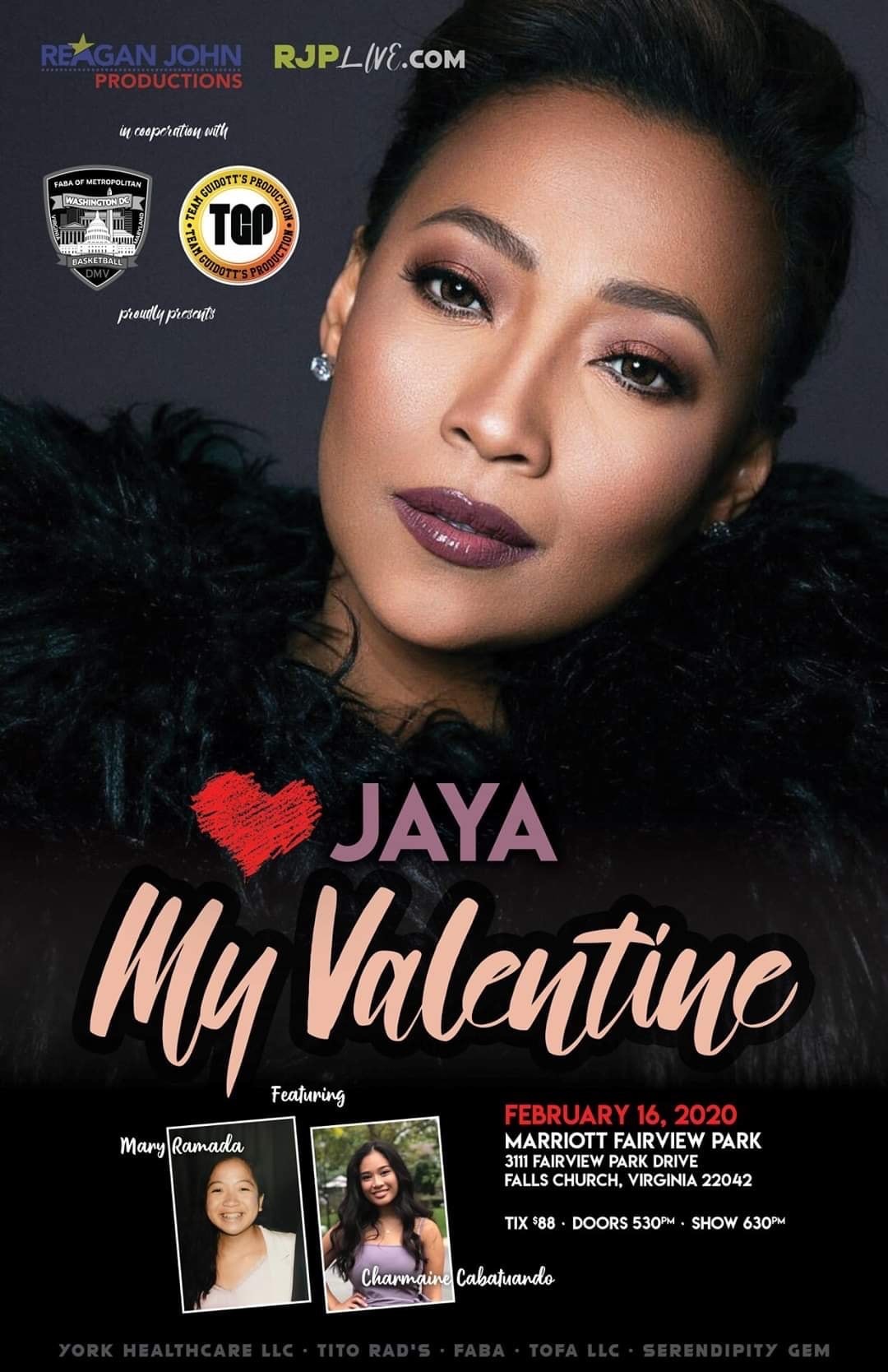 JAYA - My Valentine Live (Virginia) image