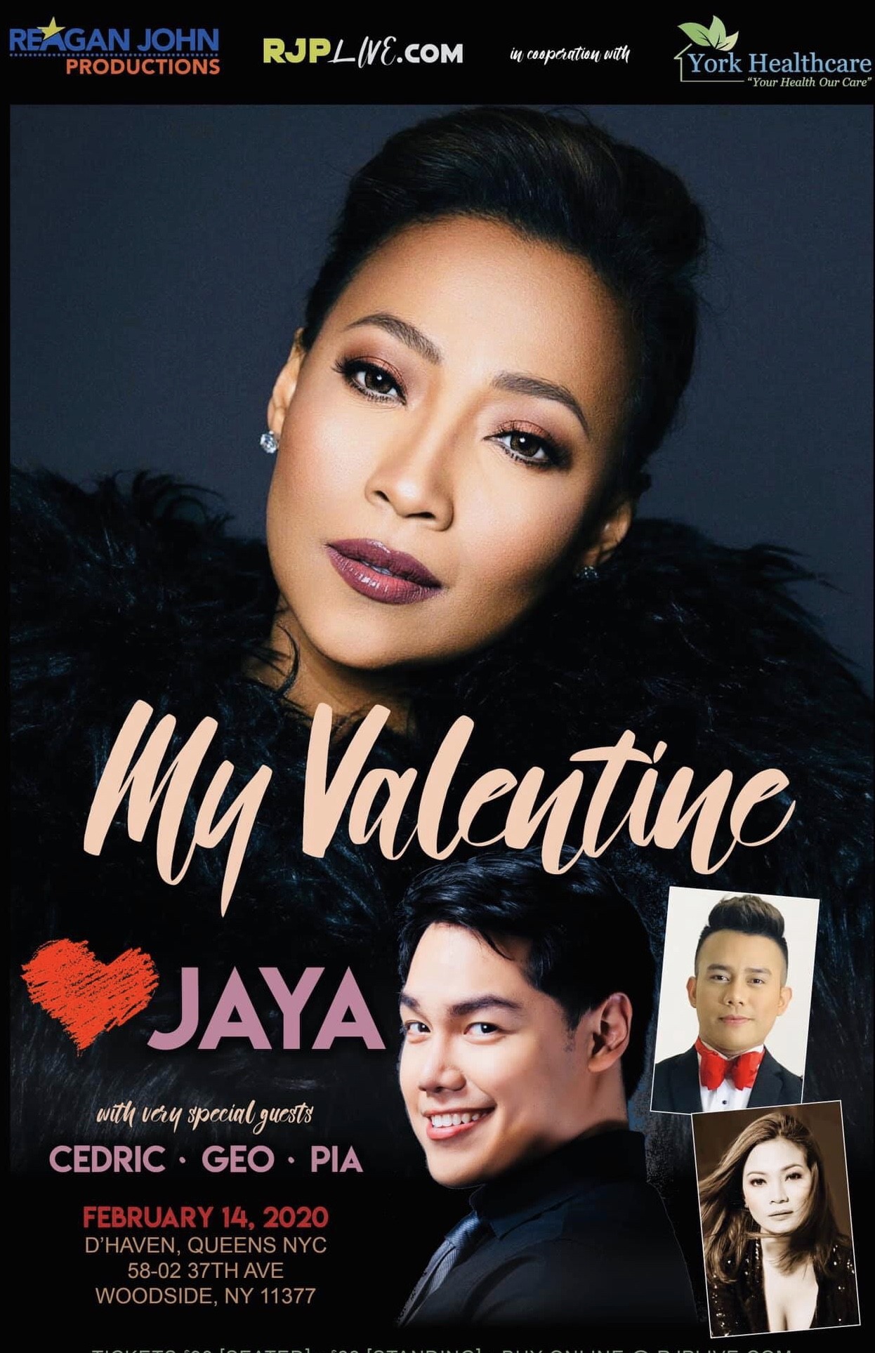 JAYA - My Valentine Live (New York City) image