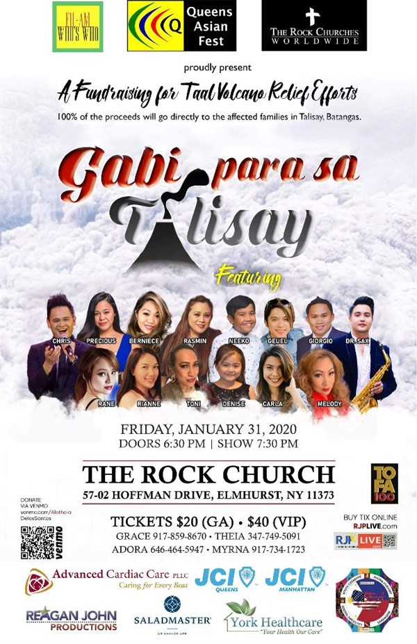 Gabi para sa Talisay - A Fundraising for Taal Volcano Relief