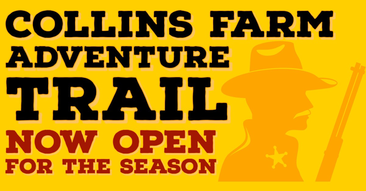 Adventure Trail  on Nov 01, 00:00@Collins Farm - Buy tickets and Get information on Collins Farm Corn Maze 