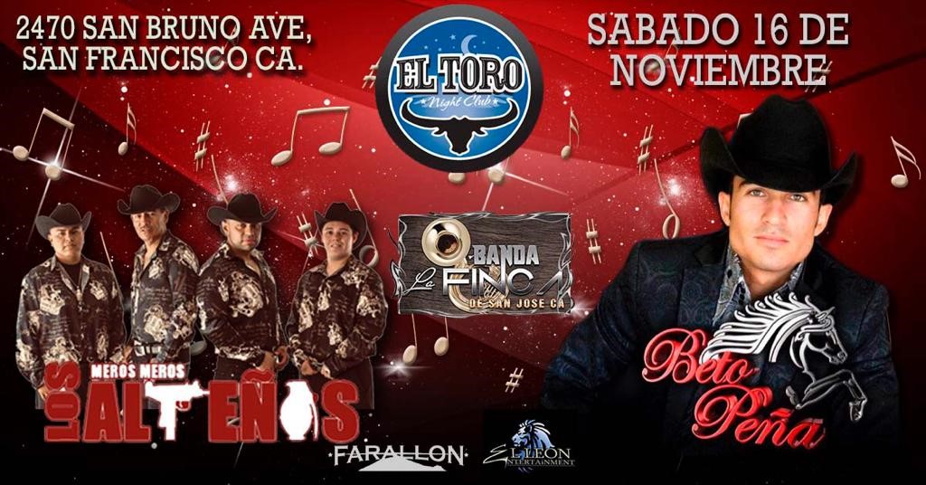 Beto Peńa con Banda | Sábado 16 de Noviembre image