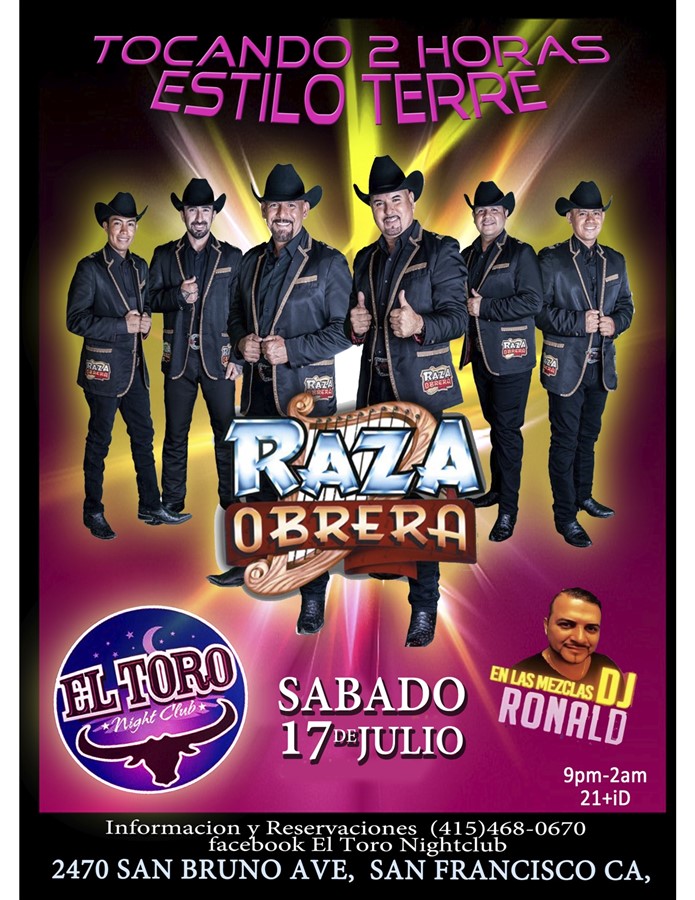 EL TORO PRESENTA RAZA OBRERA