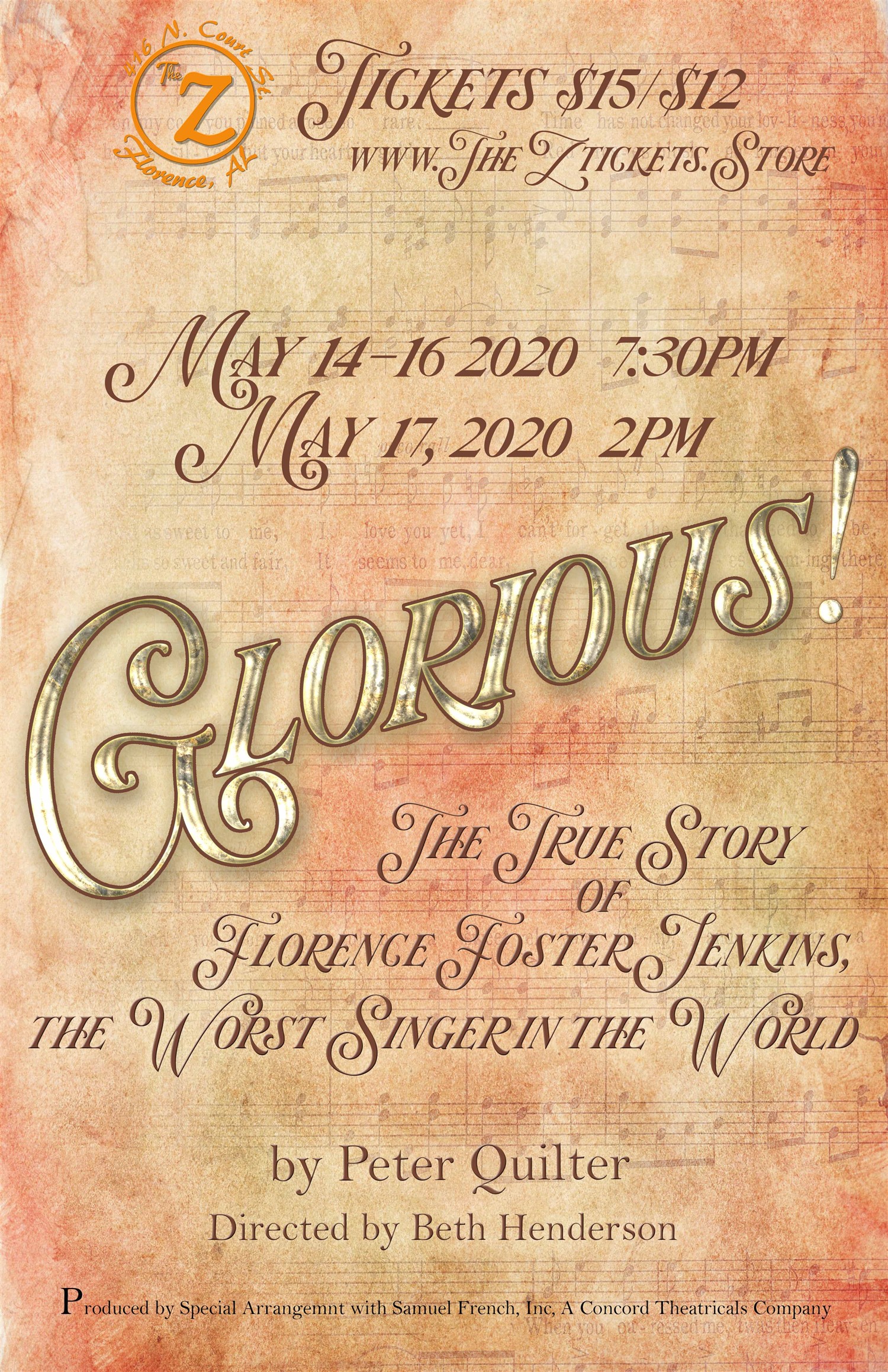 Glorious! The True Story of Florence Foster Jenkins image