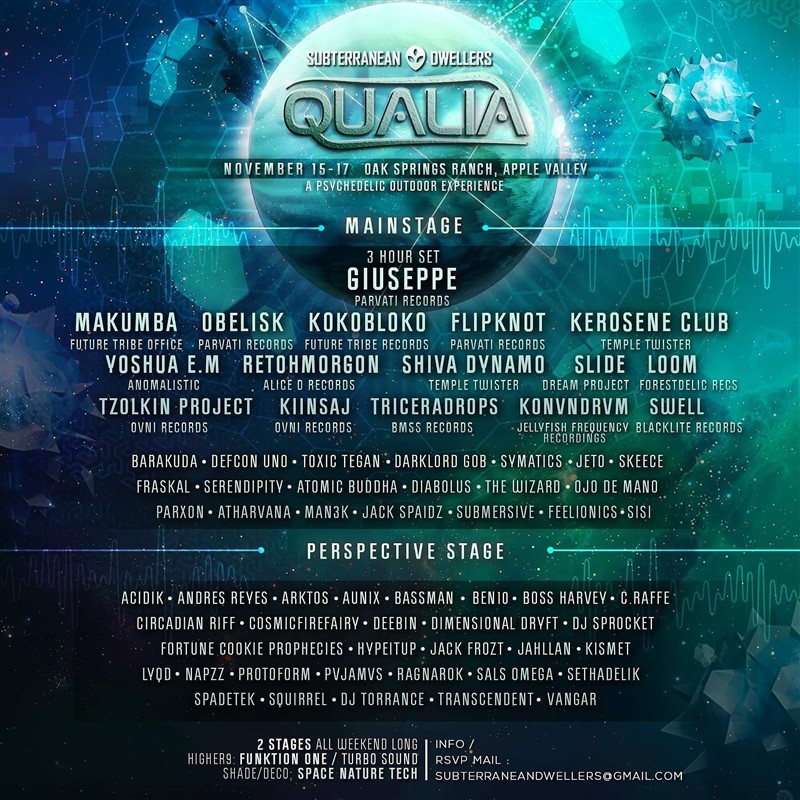 Qualia 2019 Outdoor Music Festival