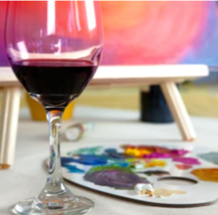 Ladies Wine and Painting