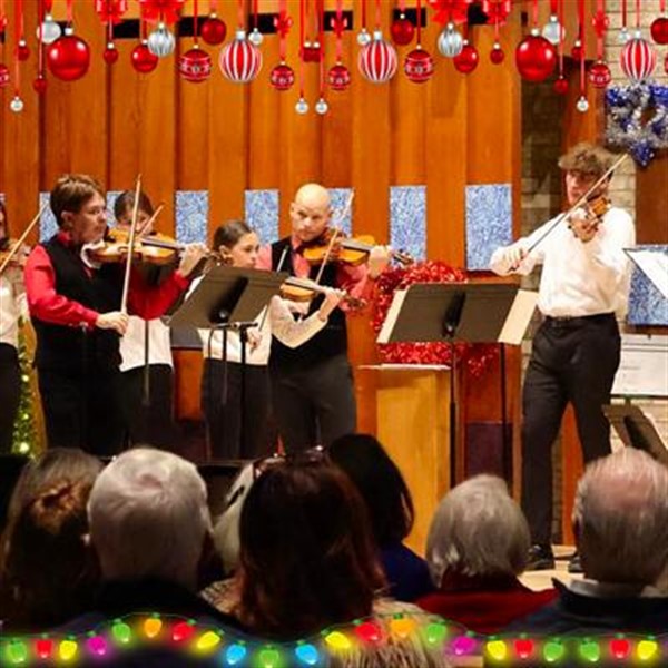 Get information & buy tickets to Concert 2: Holiday Cheer  on Dec 14, 19:30 @Unitarian Universalist Church of Arlington | NationalChamberEnsemble.org