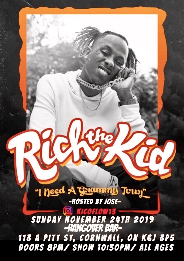 Rich The Kid-I need a grammy tour image