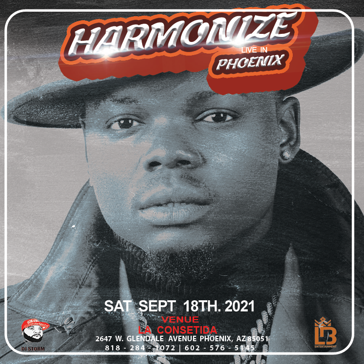 HARMONIZE LIVE IN PHOENIX image