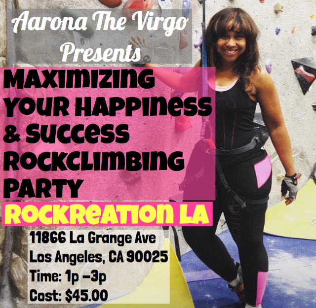 Maximizing Your Happiness And Success RockClimbing Party (Archived) image