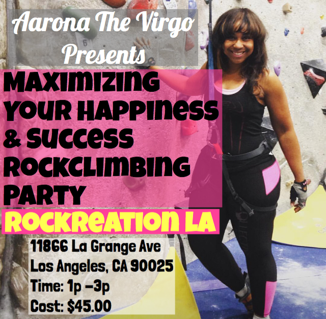 Maximizing Your Happiness And Success RockClimbing Party (Archived)