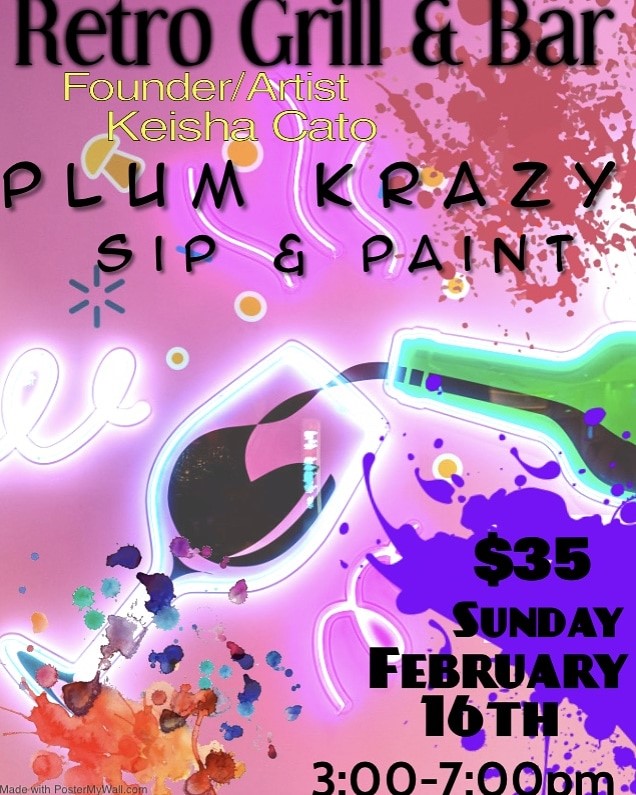 Plum Krazy Paint Party image