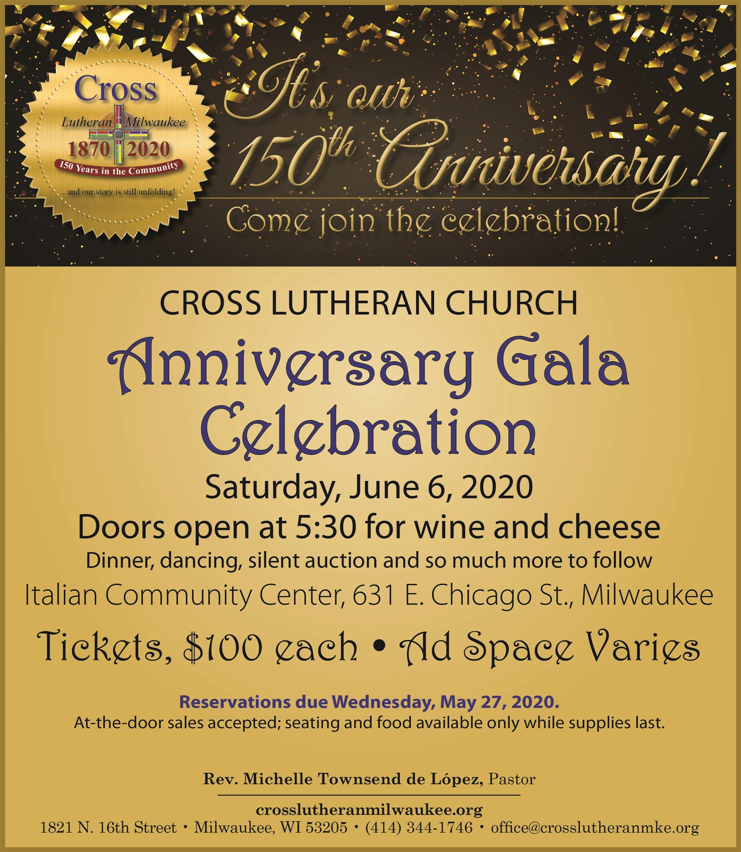 150th Anniversary Gala image
