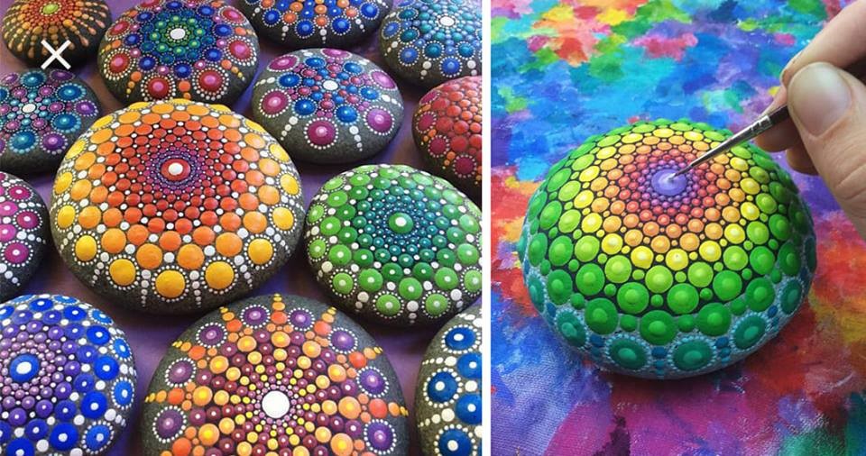 Mystical Mandala Stones Workshop image