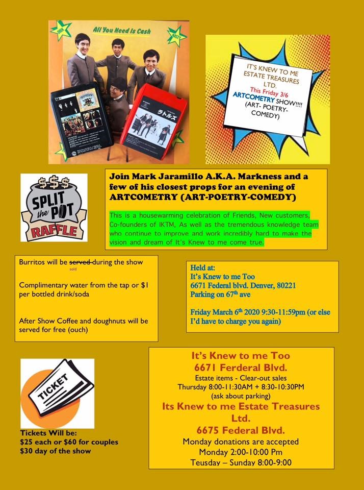 The It's Knew to me 2 Artcometry Housewarming event. image