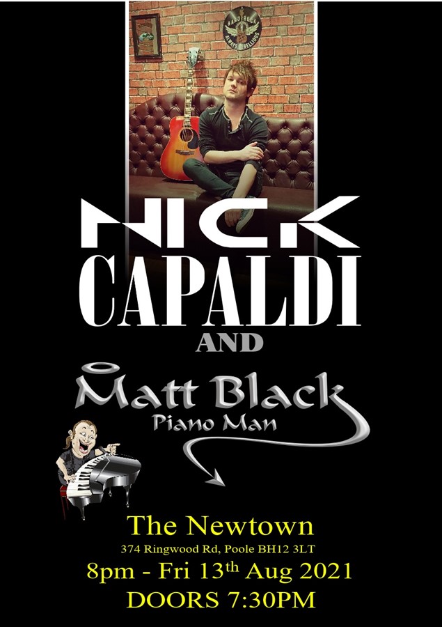 CANCELLED - Nick Capaldi and Matt Black