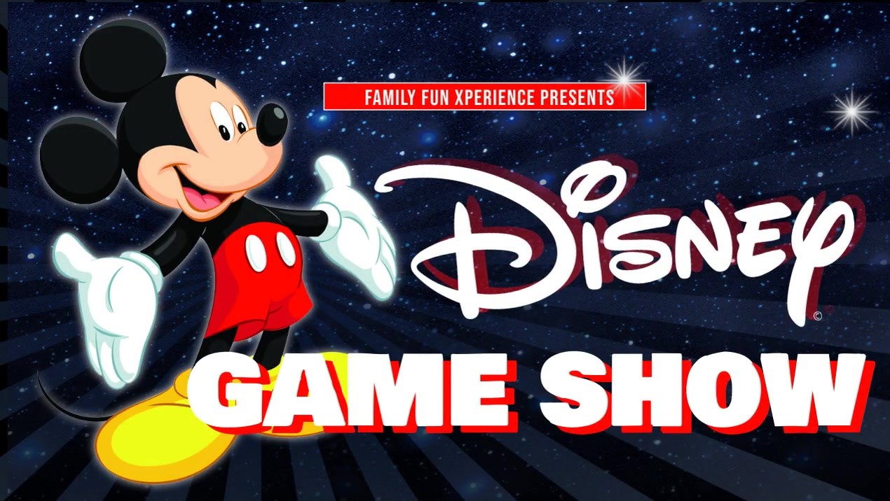 DISNEY AND MORE GAMESHOW Live, interactive family-friendly show! on feb. 05, 19:00@FFX Theatre - Buy tickets and Get information on Family Fun Xperience tickets.ffxshow.org