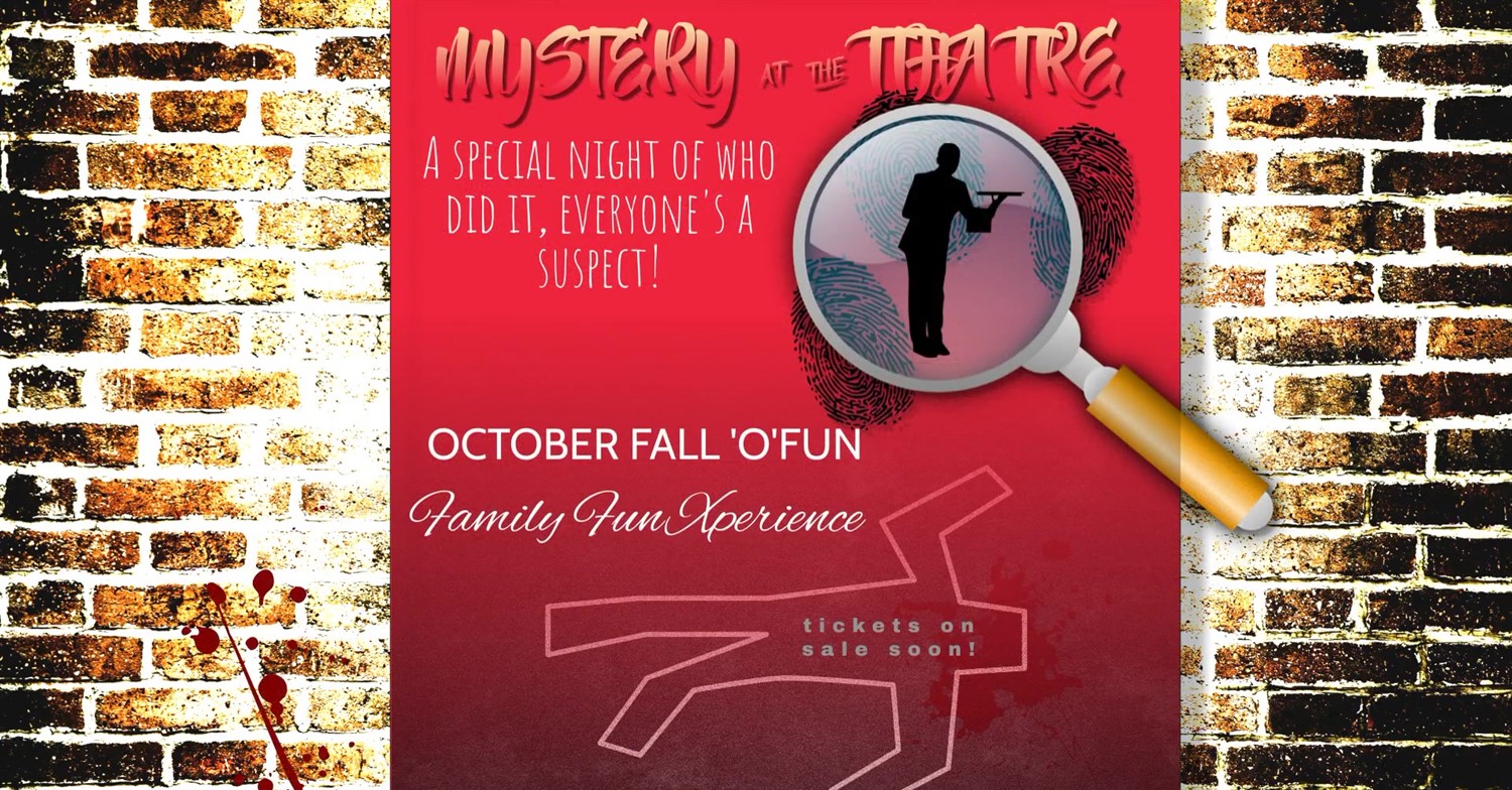 Fall Mystery Show Something new at FFX, details TBA soon on Oct 21, 19:00@FFX Theatre - Pick a seat, Buy tickets and Get information on Family Fun Xperience tickets.ffxshow.org