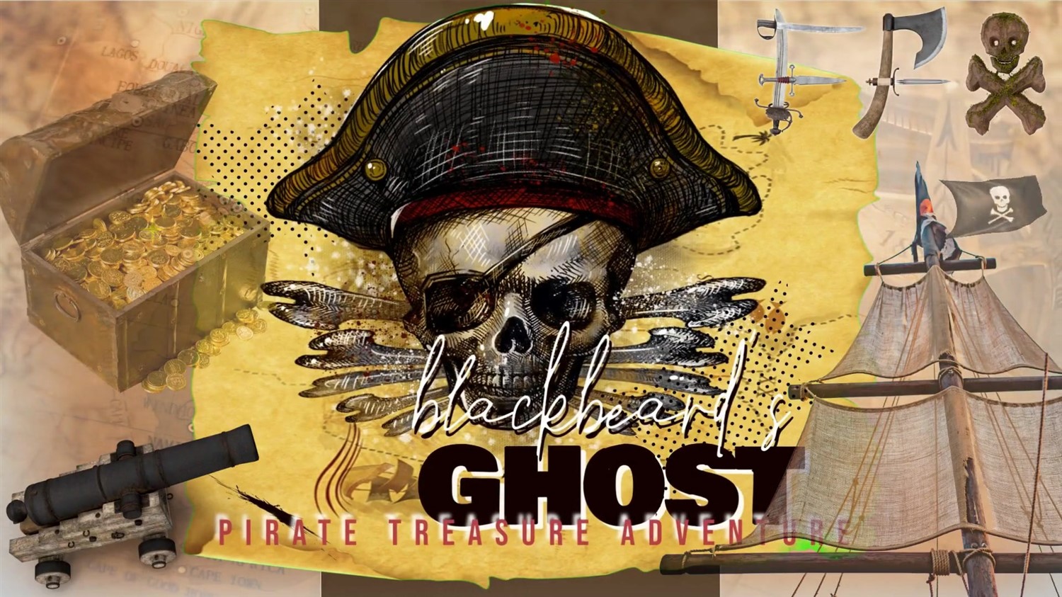 BLACKBEARD'S GHOST - PIRATE ADVENTURE SHOW Live Show on Jun 03, 19:00@FFX Theatre - Pick a seat, Buy tickets and Get information on Family Fun Xperience tickets.ffxshow.org