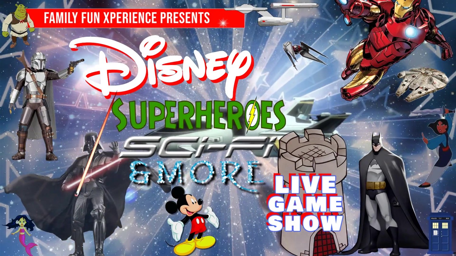 DISNEY, SUPERHEROES, & SCI-FI LIVE GAME SHOW image