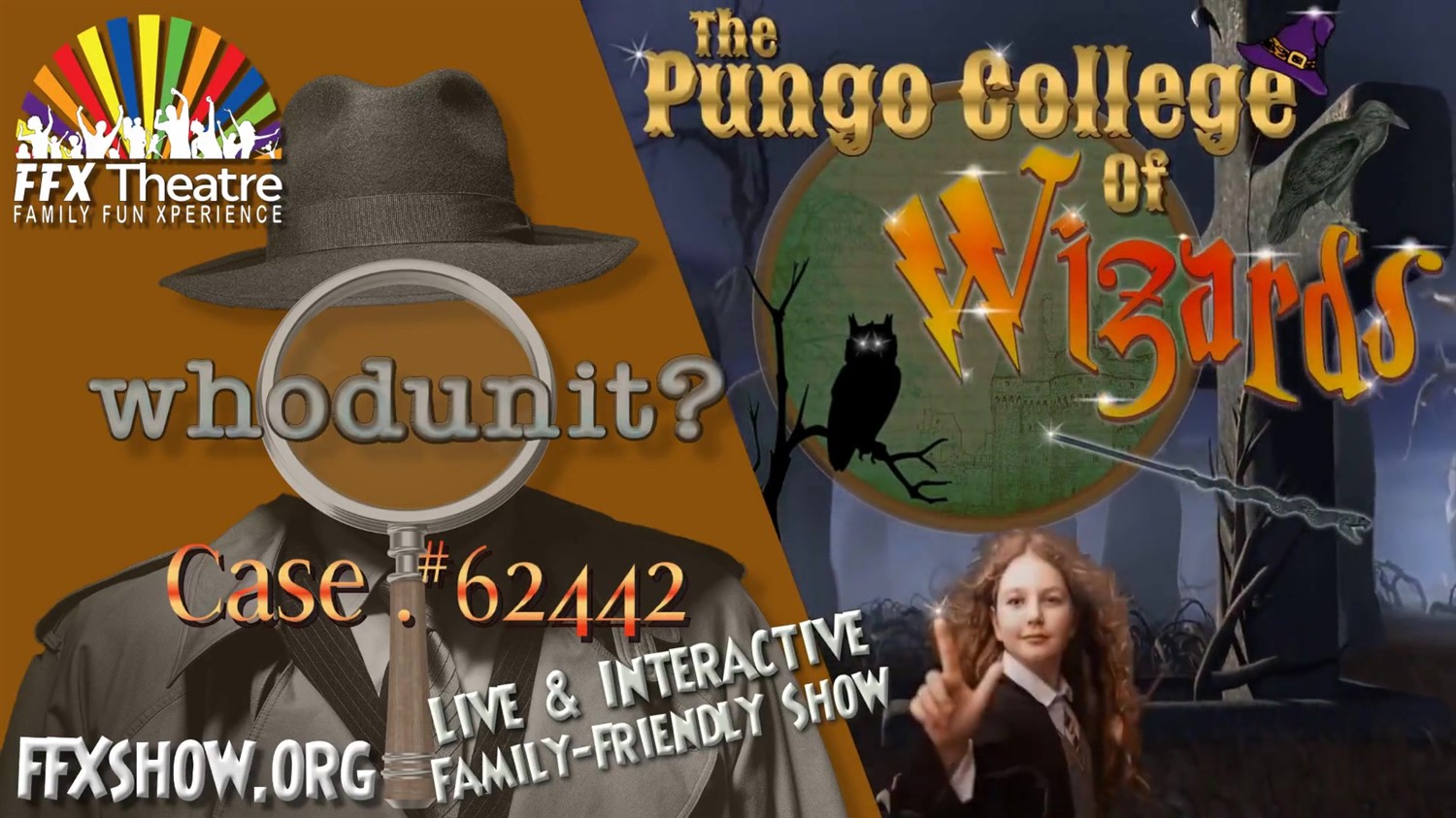 WHODUNIT MYSTERY SHOW: WIZARDS! image