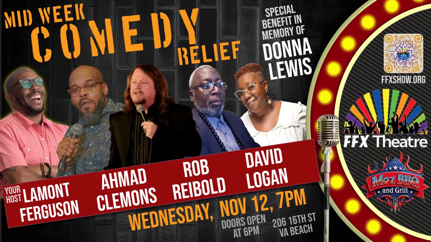 MIDWEEK COMEDY RELIEF - BENEFIT image