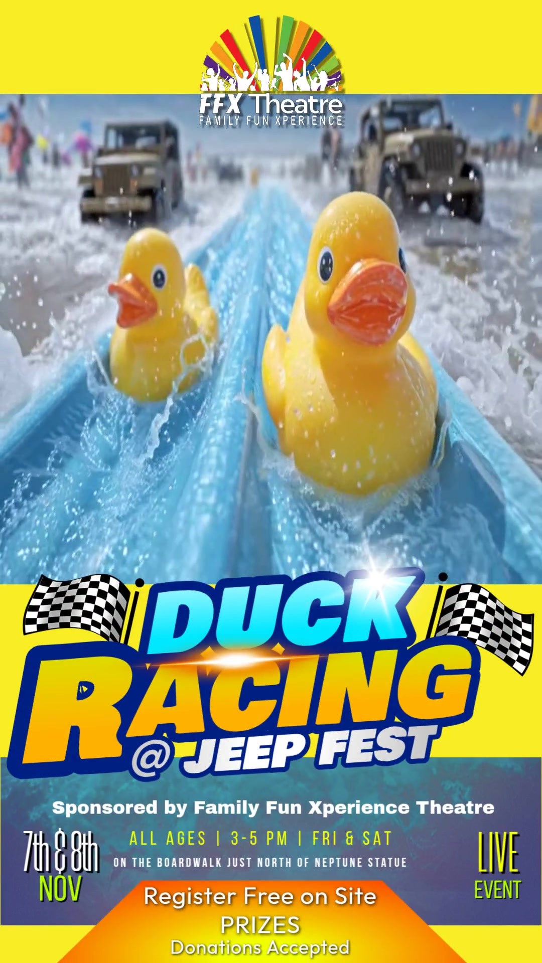 DUCK RACES - SATURDAY image