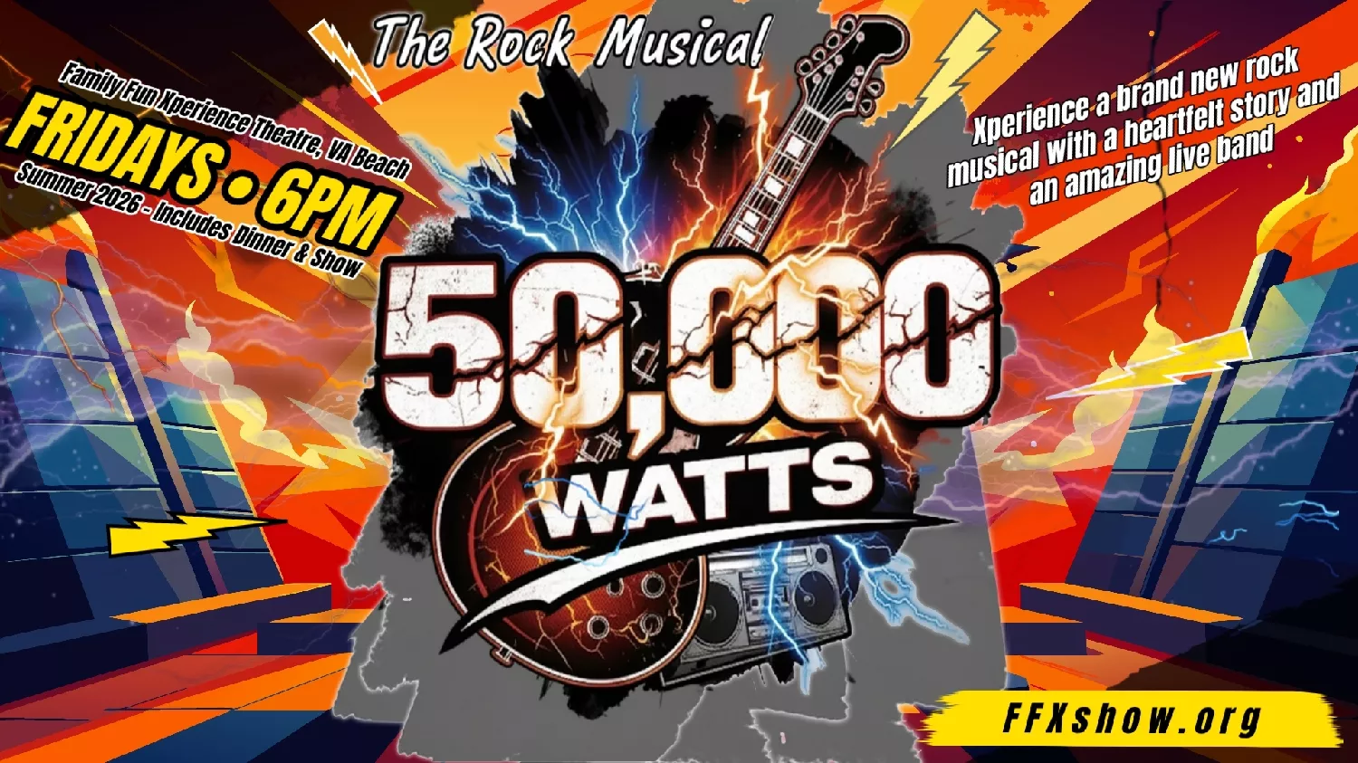 50,000 Watts: The Rock Opera image