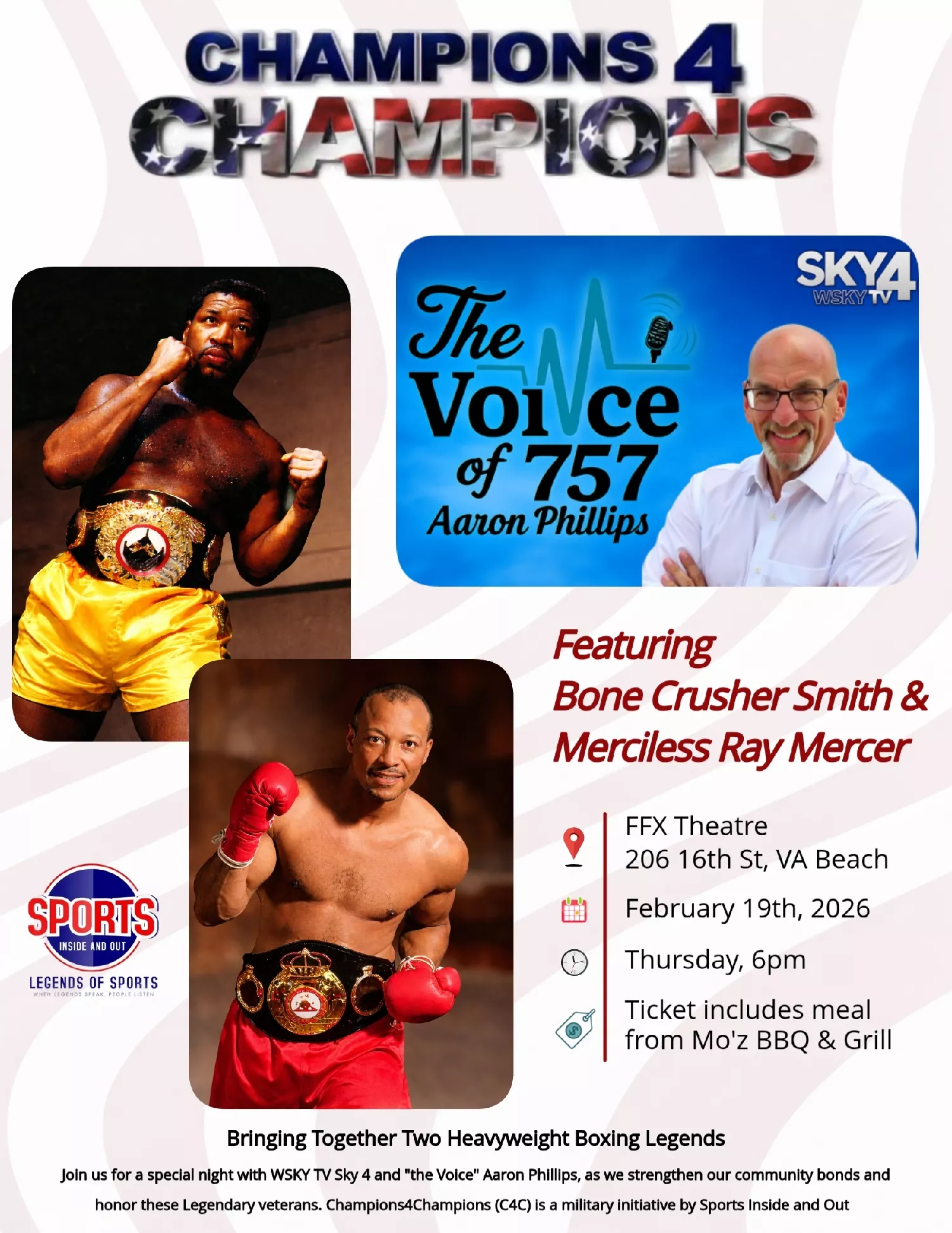 Legends of Sports LIVE with The Voice: Aaron Phillips image