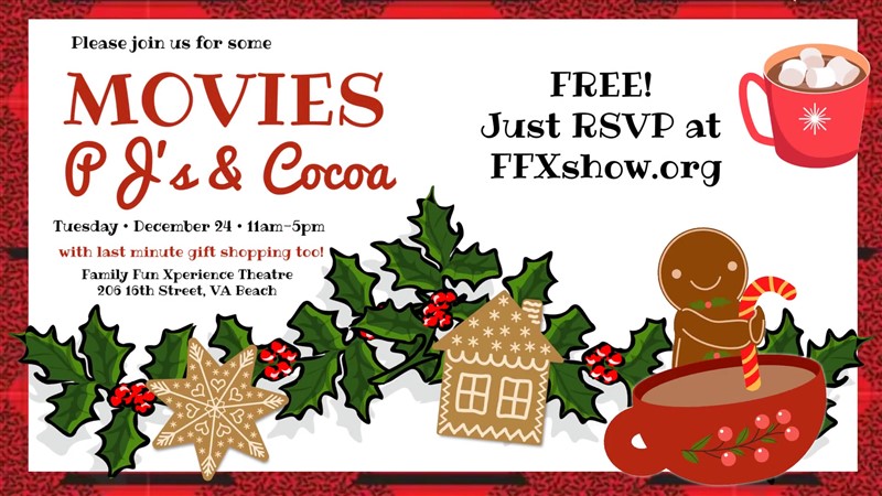 PJ's & Cocoa FREE Movie Day at FFX