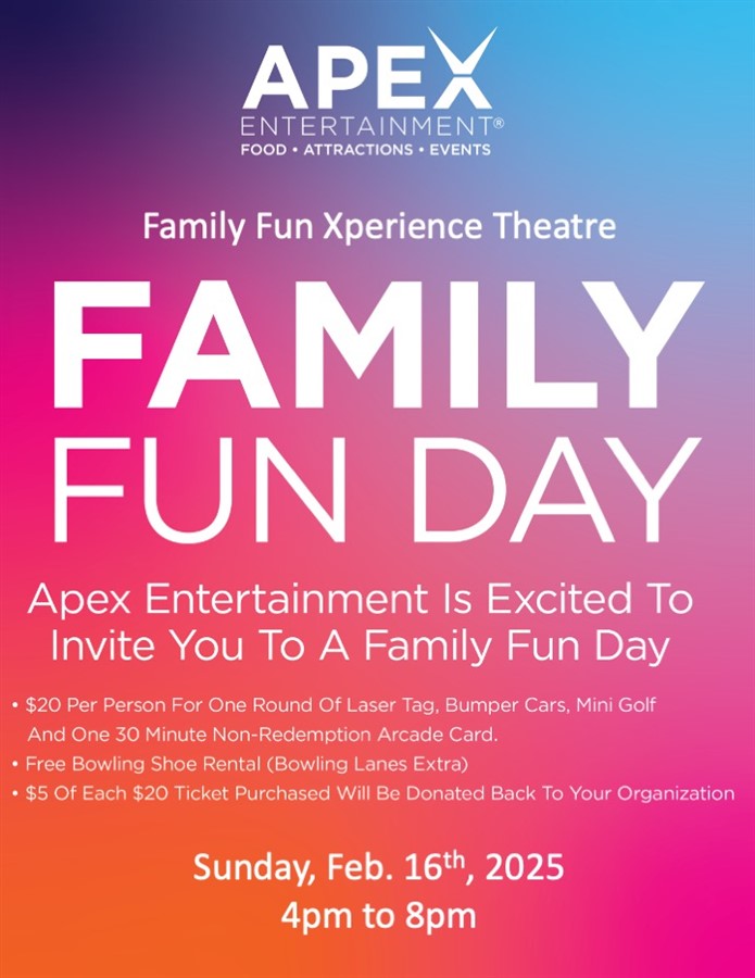 FAMILY FUN DAY @ APEX