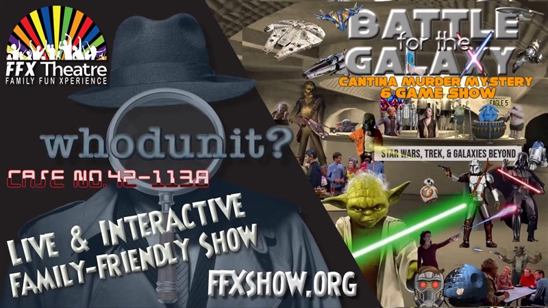 WHODUNIT MYSTERY SHOW: Cantina Far, Far Away