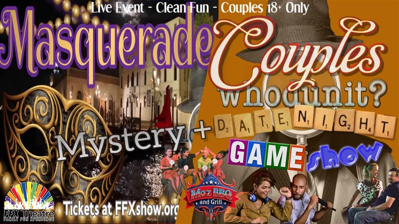 WHODUNIT for COUPLES! Masquerade Murder Mystery Show