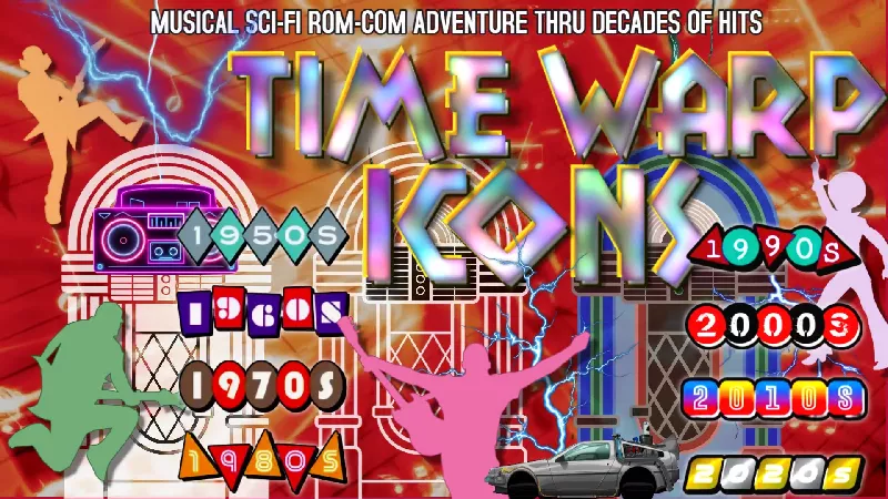Get Information and buy tickets to TIME WARP ICONS A Musical Sci-Fi Rom-Com Adventure Through the Decades! on Family Fun Xperience