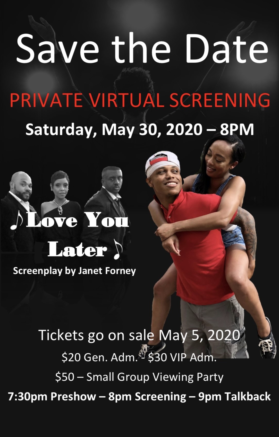 Love You Later Private Online Screening image
