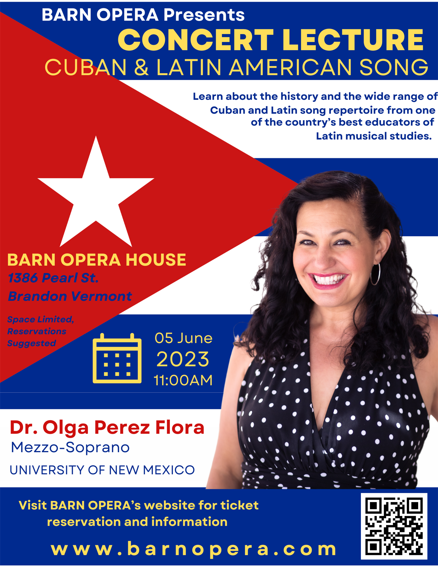 Lecture on Cuban and Latin American Song and Opera image