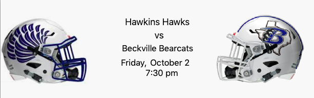 Hawkins Hawks vs Beckville Bearcats