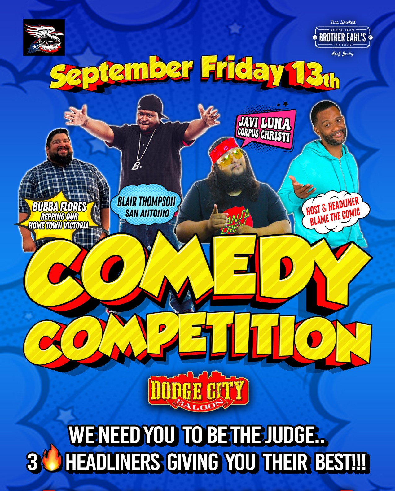 Comedy Competition  on Sep 13, 20:00@Dodge City Saloon - Buy tickets and Get information on LOLTICKETS COM loltickets.com