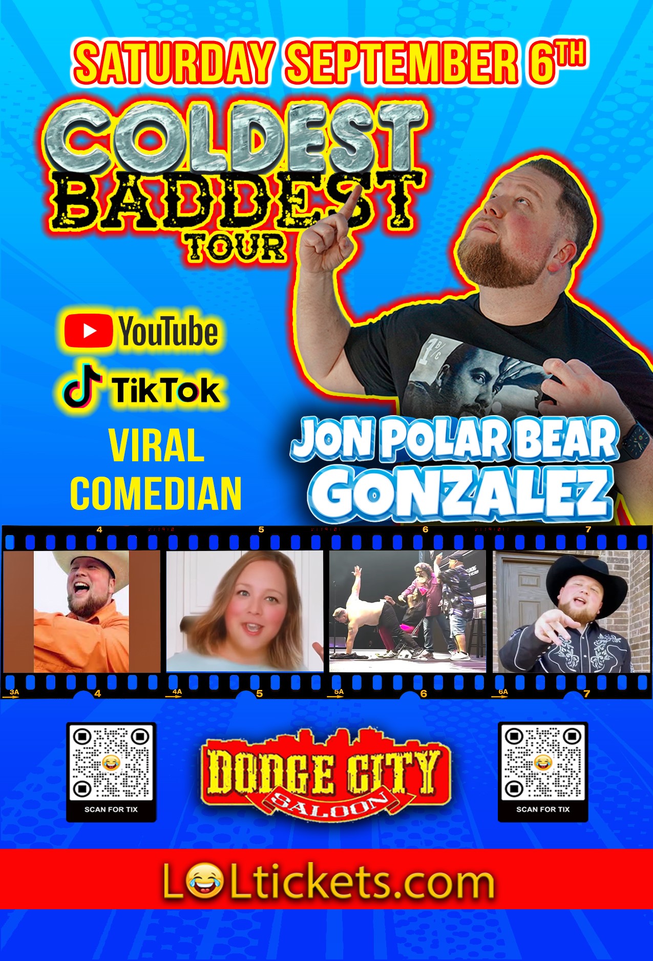 Live Comedy W/ Jon Polar Bear Gonzalez image