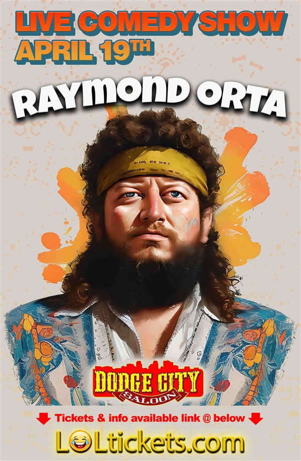 Get Information and buy tickets to Live Comedy w / Raymond Orta  on MyTicketGenie.com